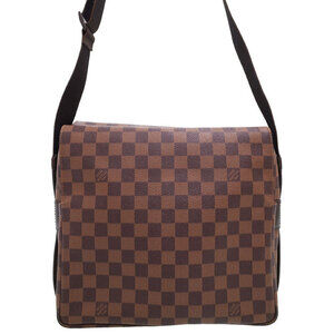 Louis Vuitton Damier Ebene Brown Naviglio Shoulder Bag
